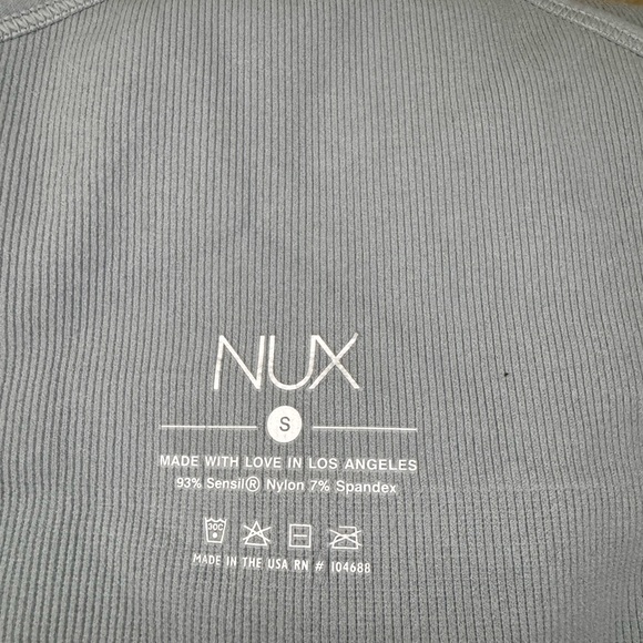 NUX Light blue  Ribbed Tank Top - Picture 10 of 10